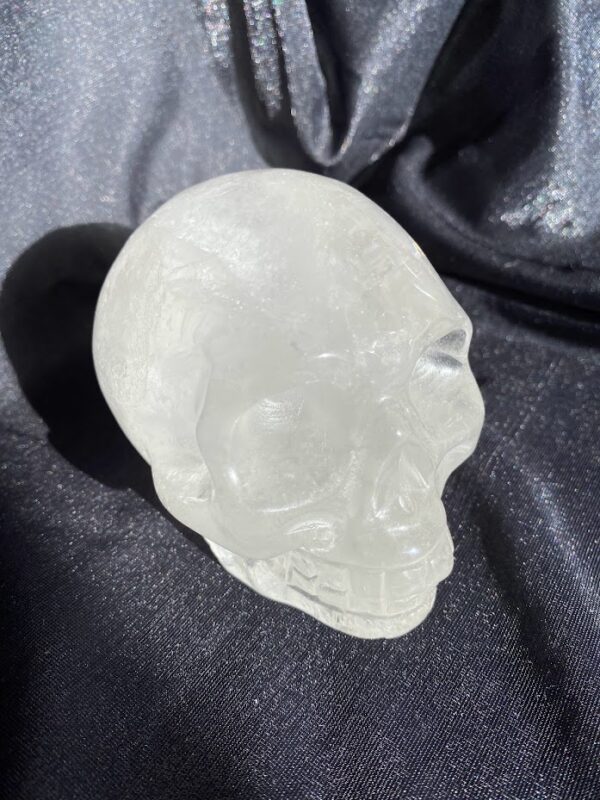 Clear Quartz Skull