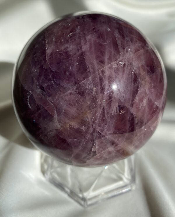 Purple Rose Quartz Sphere
