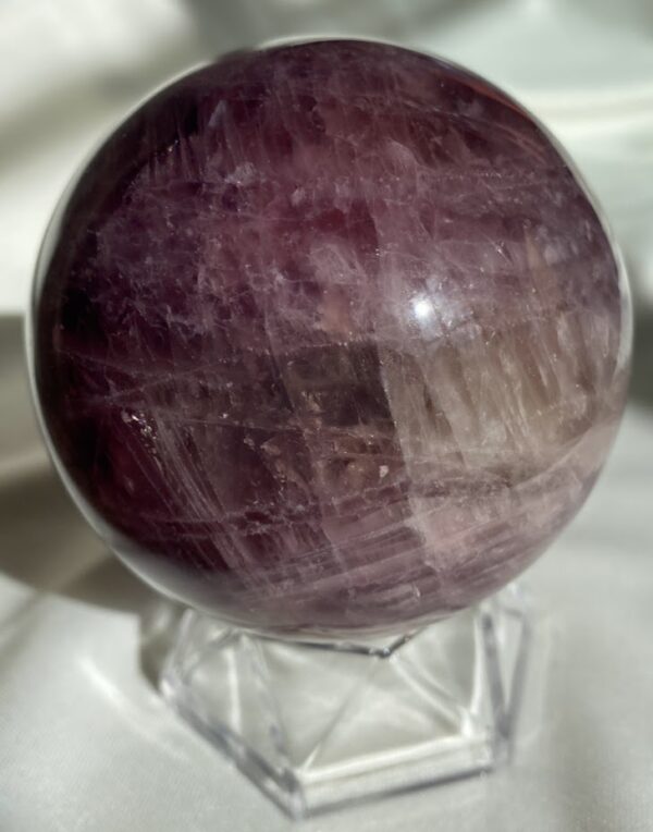 Purple Rose Quartz Sphere