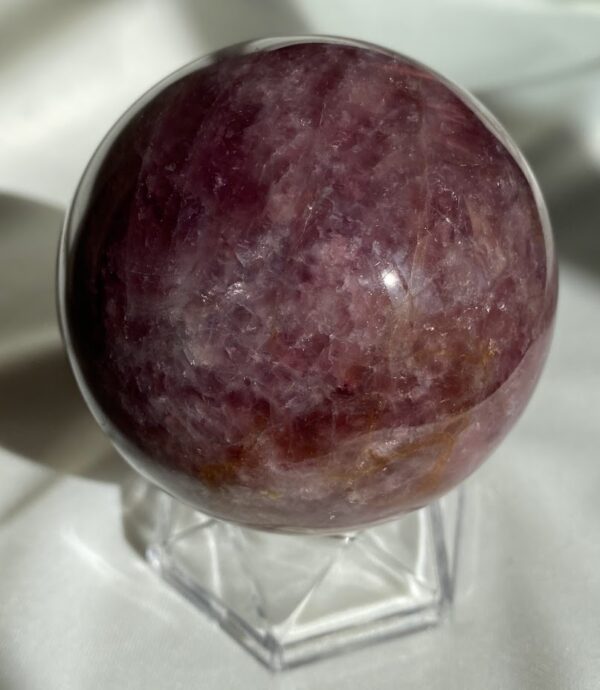Purple Rose Quartz Sphere