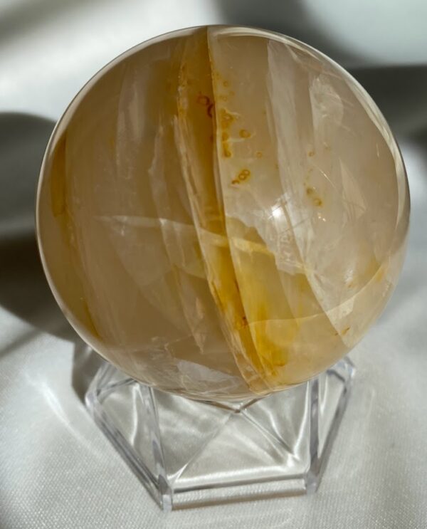 Golden Healer Quartz Sphere