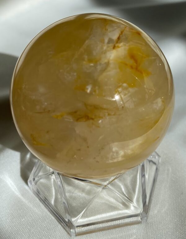 Golden Healer Quartz Sphere - Image 2