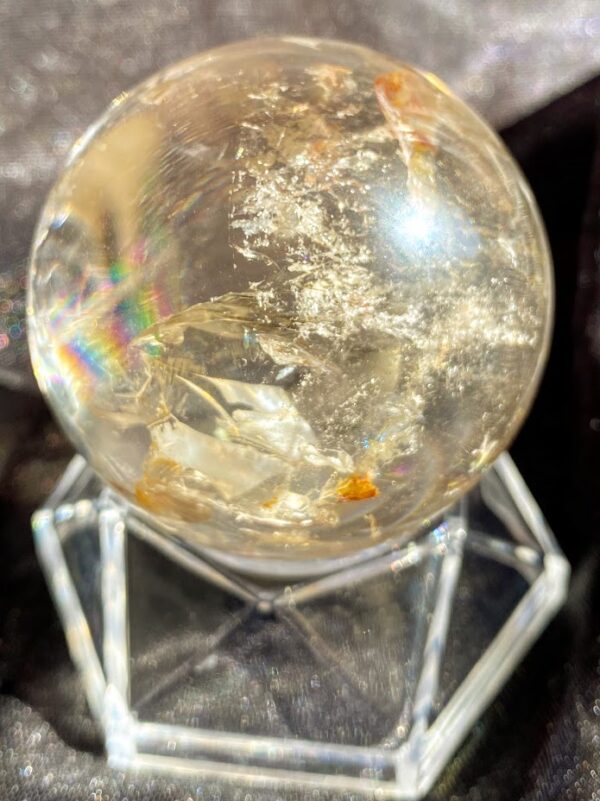 Rainbow Quartz Sphere