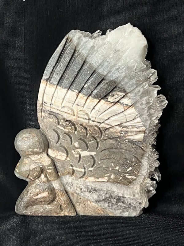 Clear Quartz Stone Fairy