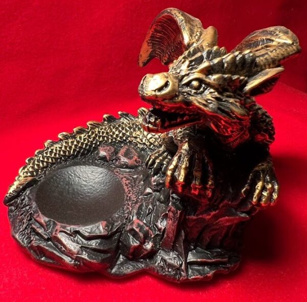 Gold Dragon Sphere Stand - Image 5