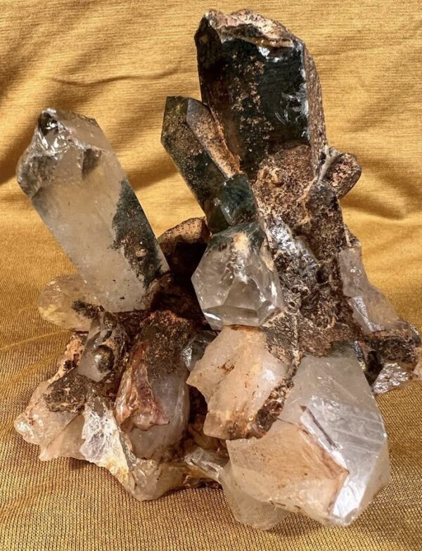 Garden Quartz / Lodolite Cluster