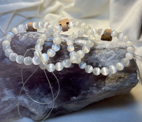 Selenite Bracelet 8mm