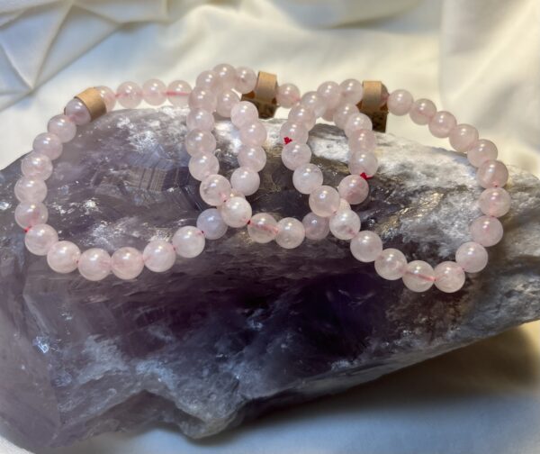 Rose Quartz Bracelet 8mm