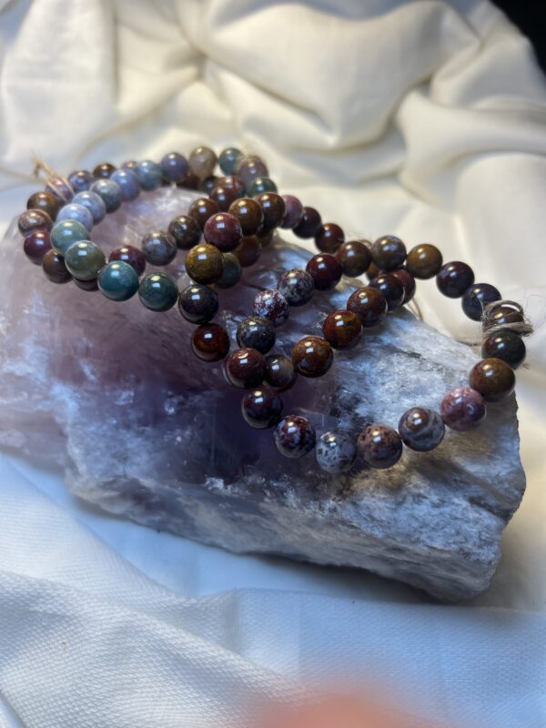 Green Ocean Jasper 10mm - Image 2