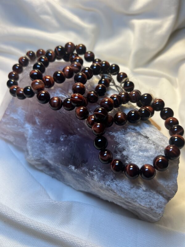 Red Tigers Eye 10mm - Image 2