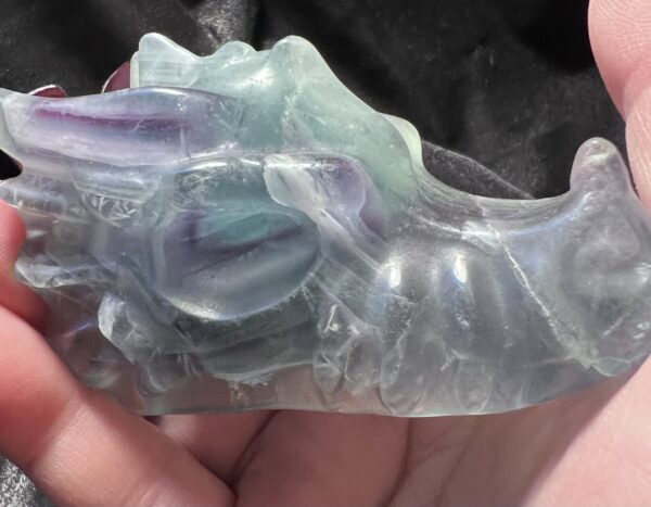Green Fluorite Dragonhead - Image 2