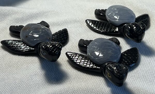 Onyx and Angelite Sea Turtles - Image 3