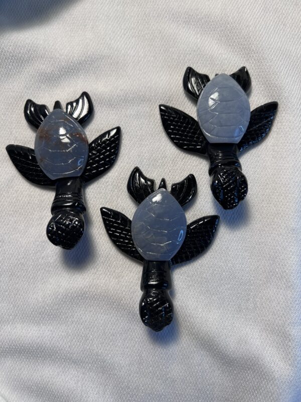 Onyx and Angelite Sea Turtles - Image 2