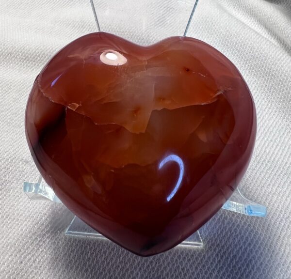 Carnelian Agate Heart - Image 2