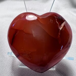 Carnelian Agate Heart