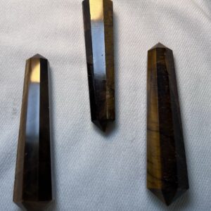 Yellow TigersEye Double Terminated Point
