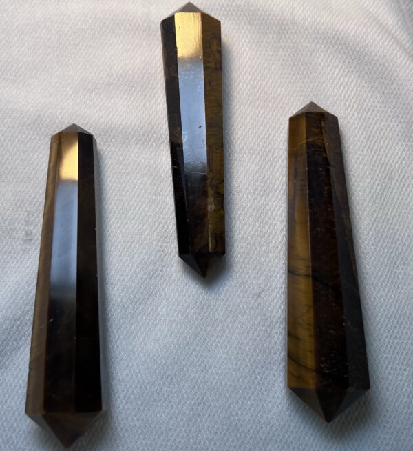 Yellow TigersEye Double Terminated Point