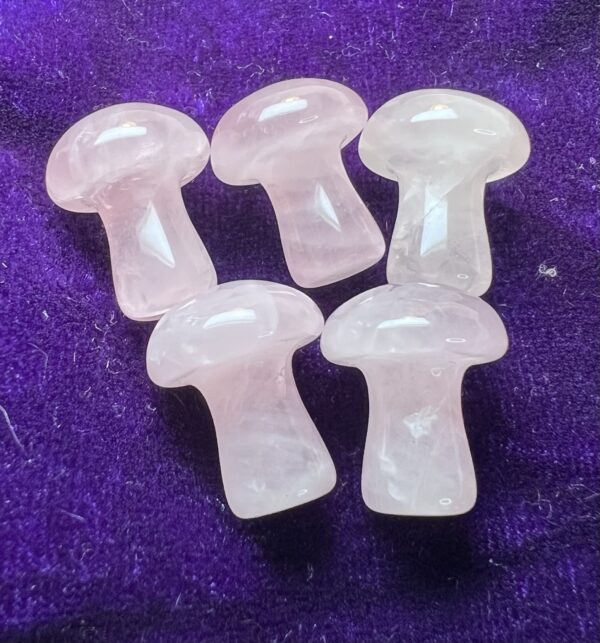 Rose Quartz Mini Mushroom