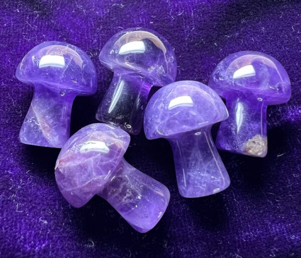 Amethyst Mini Mushroom
