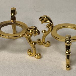 Gold Tripod Sphere Stand (small)