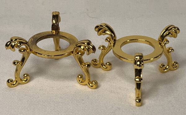 Gold Tripod Sphere Stand (small)